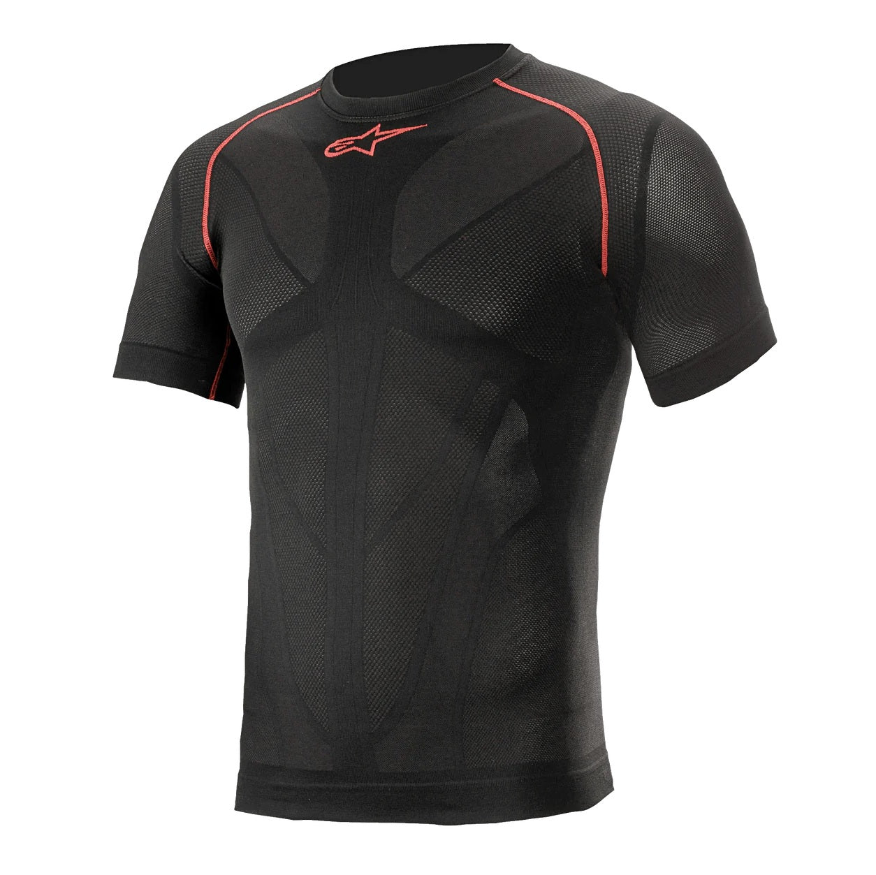 Unterzieher ALPINESTARS RIDE TECH V2 SUMMER Kurzarm Schwarz/Rot