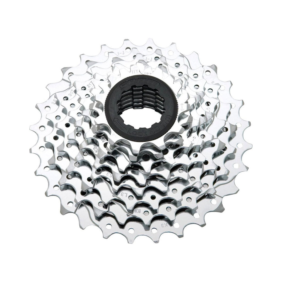 8-fach-Kassette SRAM PG-850 – Hauptfoto auf weißem Hintergrund