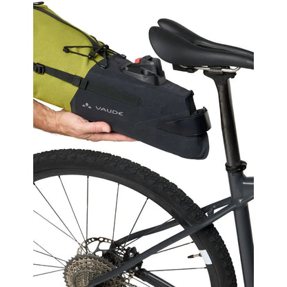 Sattelpacktasche VAUDE TRAILSADDLE COMPACT L 10.5 L Schwarz/Grün
