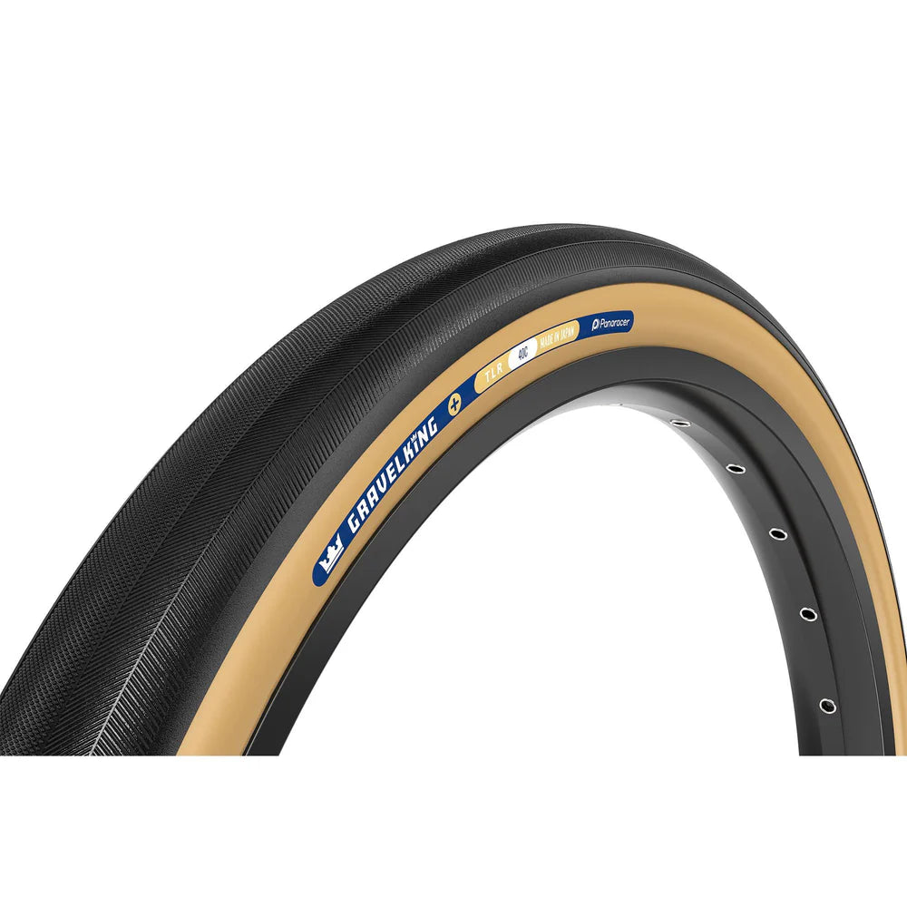 Reifen PANARACER GRAVELKING SLICK+ TLR 700x30c Tubeless Ready Beige