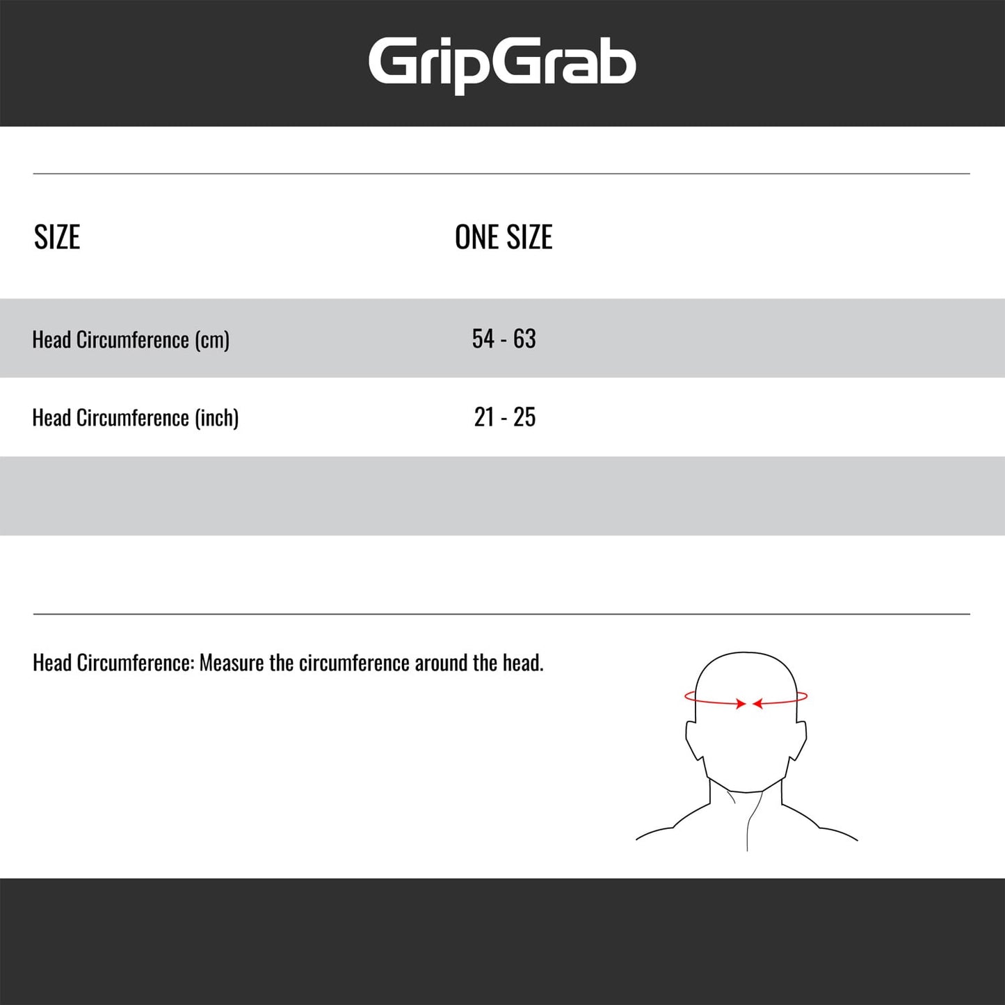 Bandana GRIPGRAB Weiß