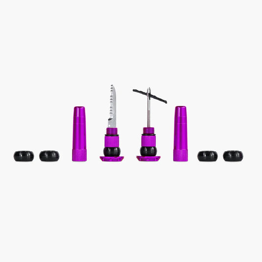 MUC OFF Tubeless Integrated Repair Kit Violett