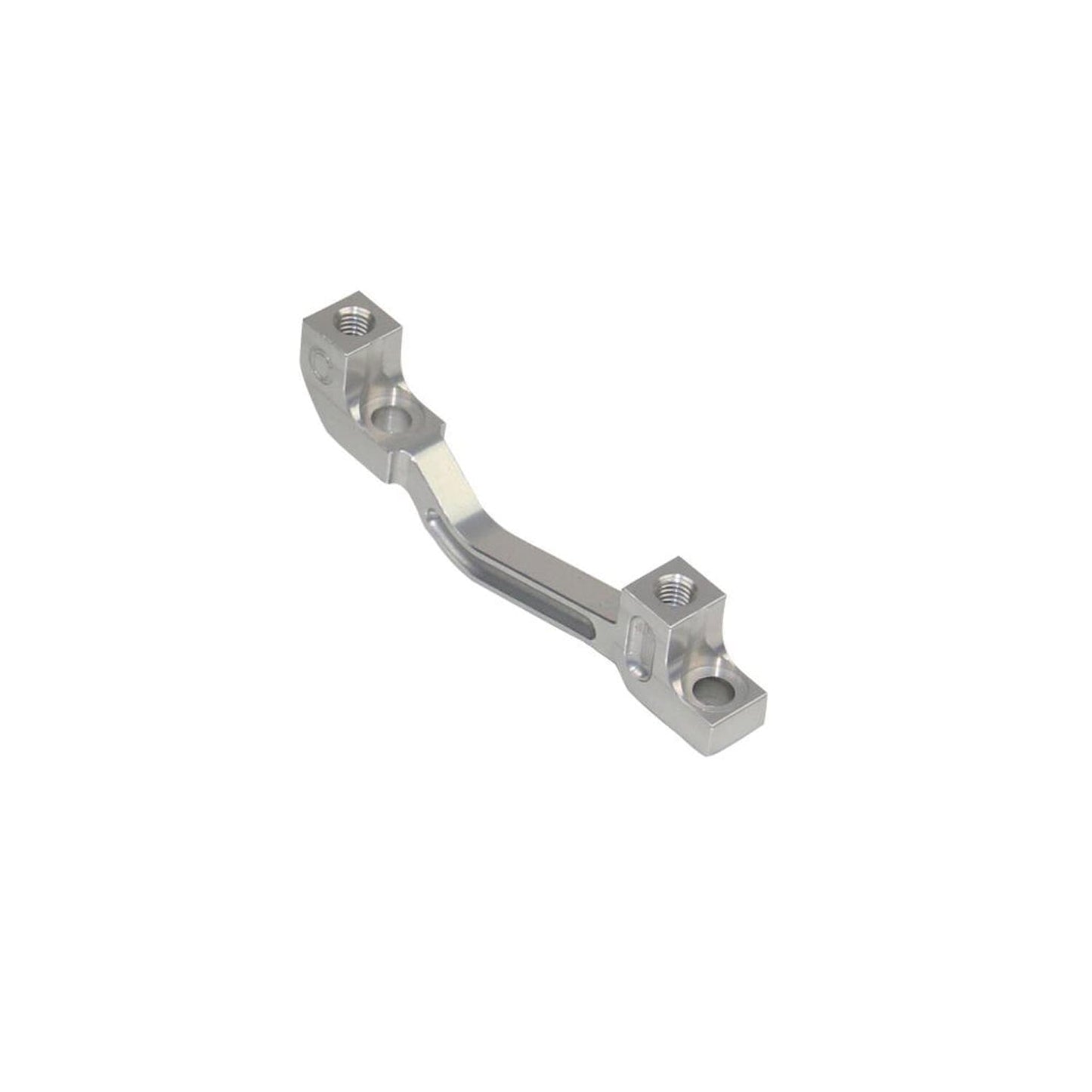 Adapter Bremssattel vorne / hinten PM / PM HOPE Scheibe 203 mm (+43mm) #HBMC Silber