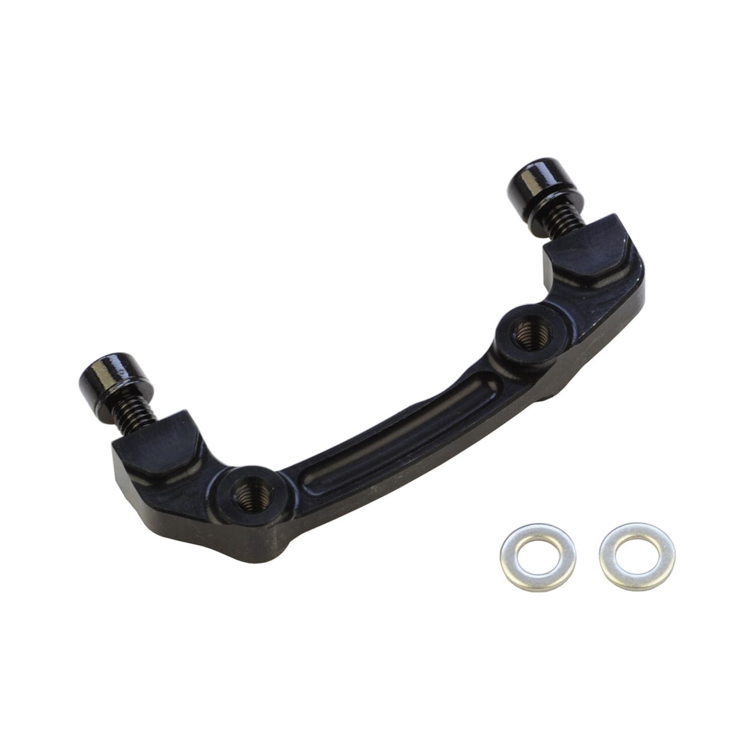 Adapter Bremssattel vorne / hinten PM / IS HOPE (vorne 180mm / hinten 160mm) #HBMF Schwarz