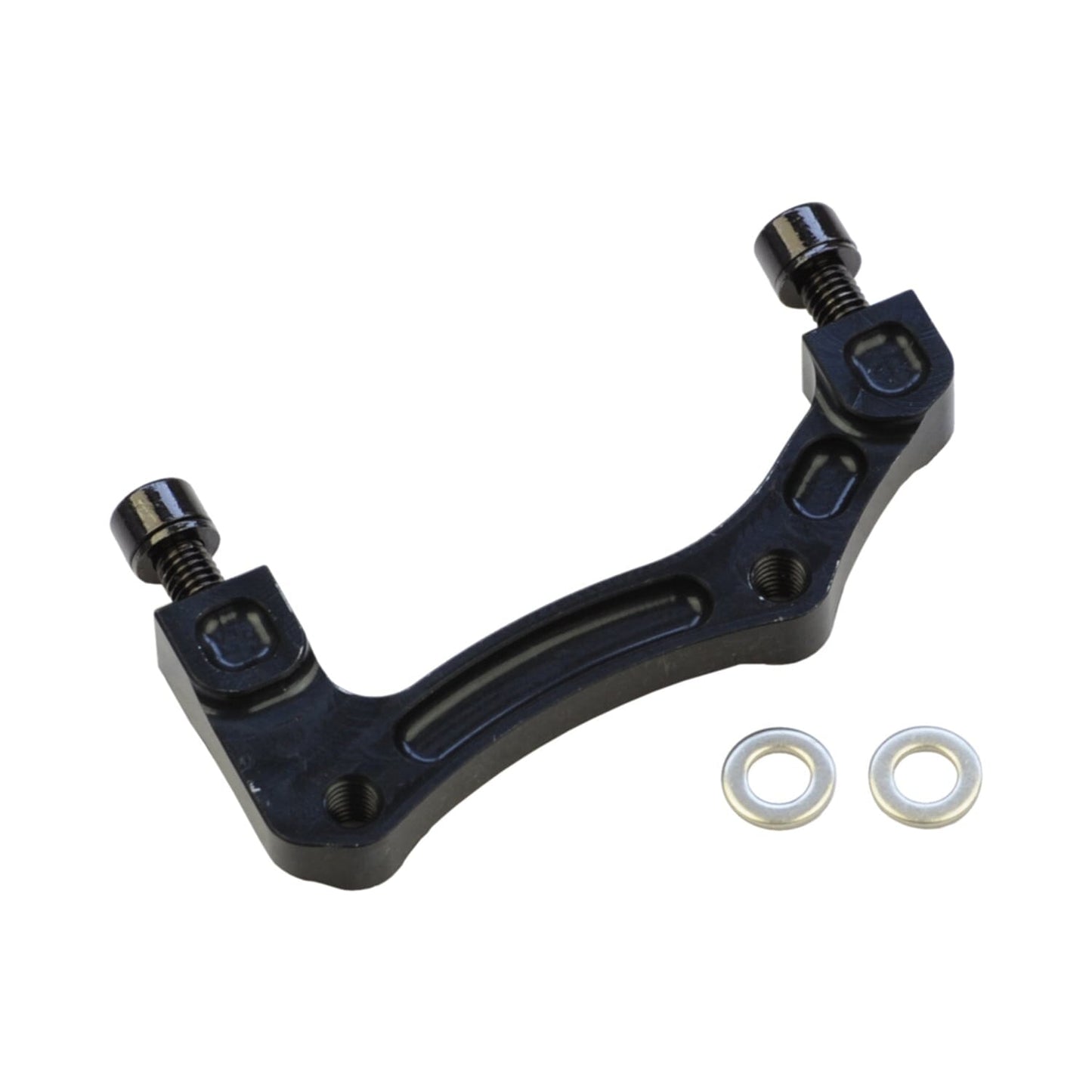 Bremssattel-Adapter vorne / hinten PM / IS HOPE (vorne 203mm / hinten 183 mm) #HBMB Schwarz