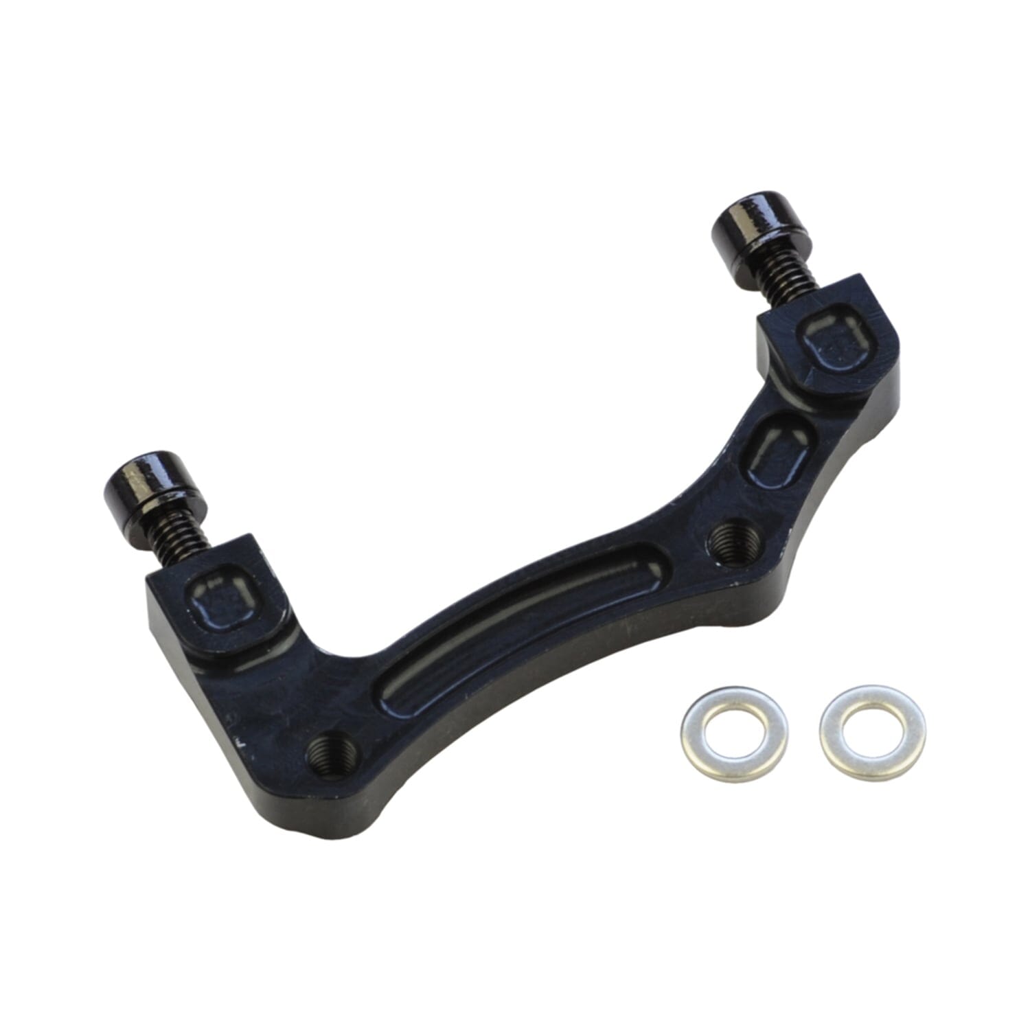 Bremssattel-Adapter vorne / hinten PM / IS HOPE (vorne 203mm / hinten 183 mm) #HBMB Schwarz
