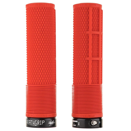 DMR DEATHGRIP Medium Lock-on Grips Rot