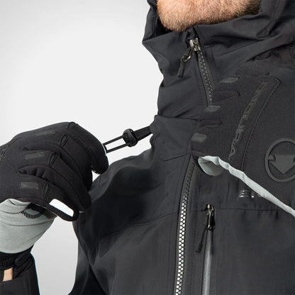 Kombination ENDURA SINGLETRACK WATERPROOF Schwarz