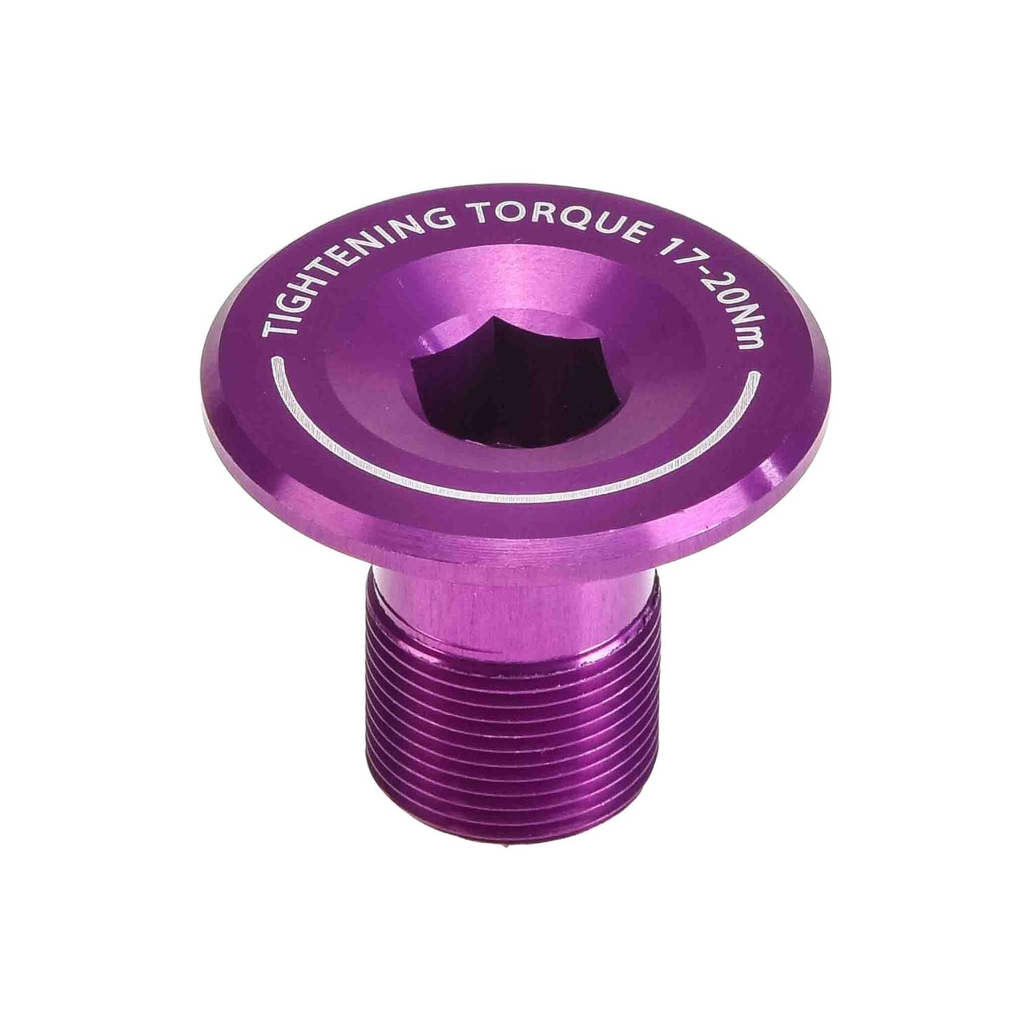 Schraube Tretlagerkappe HOPE Violett