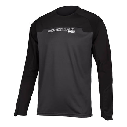 Trikot ENDURA MT500 BURNER Langarm Schwarz