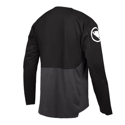 Trikot ENDURA MT500 BURNER Langarm Schwarz