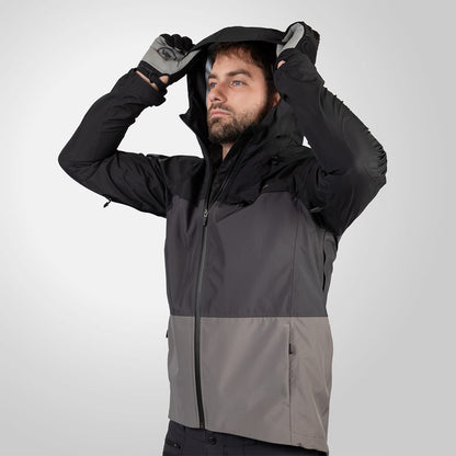 Jacke ENDURA SINGLETRACK WATERPROOF II Schwarz