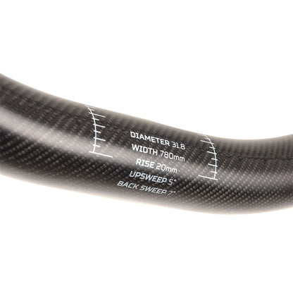 Lenker HOPE CARBON Rise 20 mm 31,8/800 mm