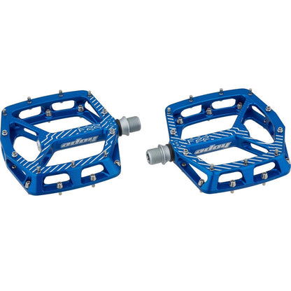 Flat-Pedale HOPE F22 Blau