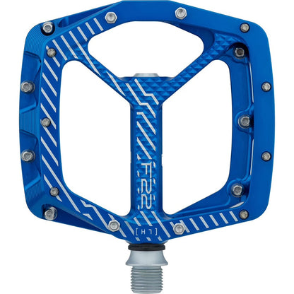 Flat-Pedale HOPE F22 Blau