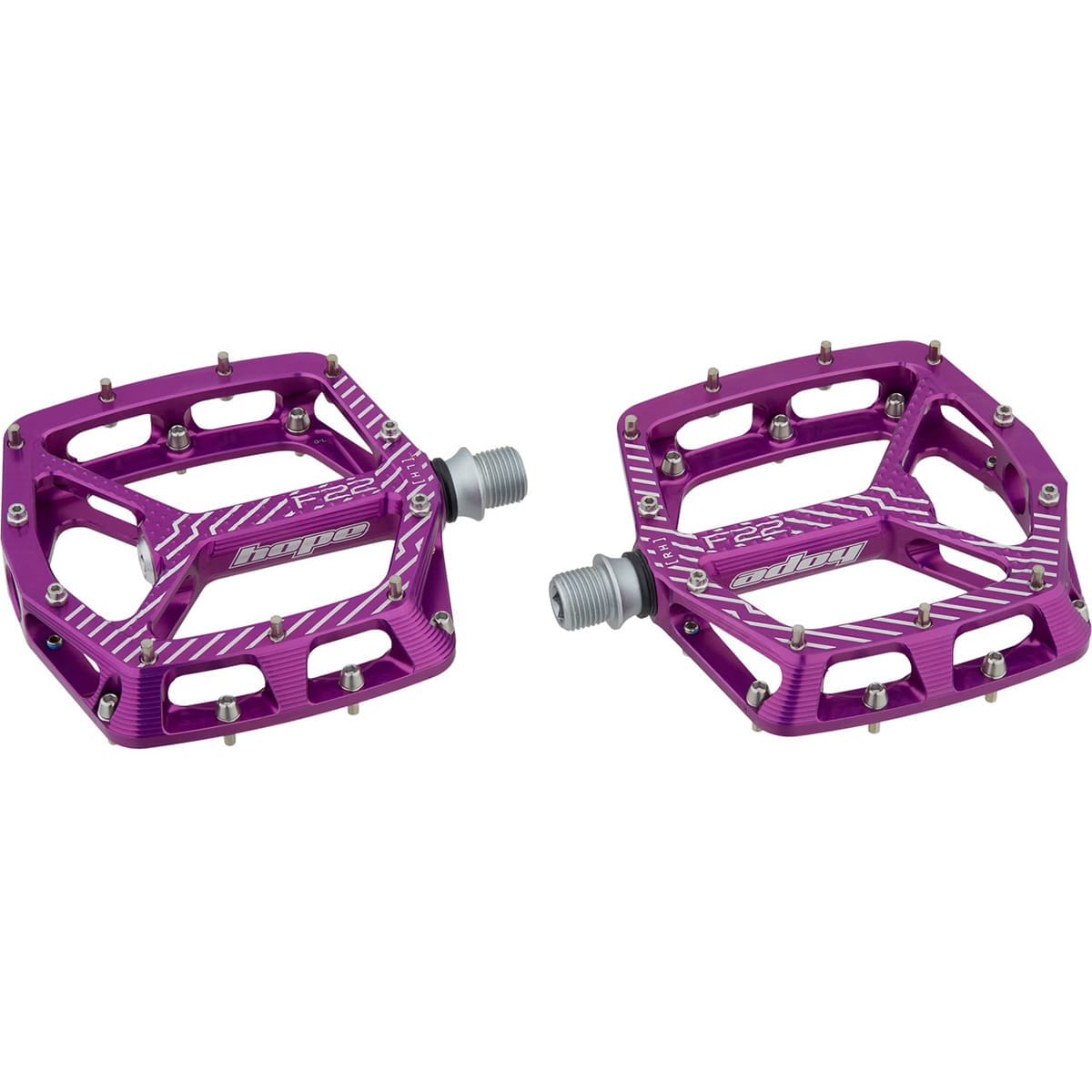 Flat Pedals HOPE F22 Violett