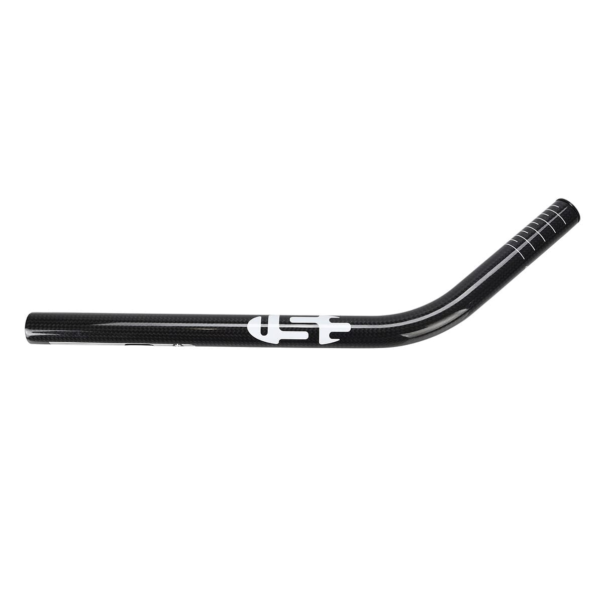 Extensions de Prolongateurs USE AERO HIGH-RISE 320mm -40 DEG.BEND SET - Carbone