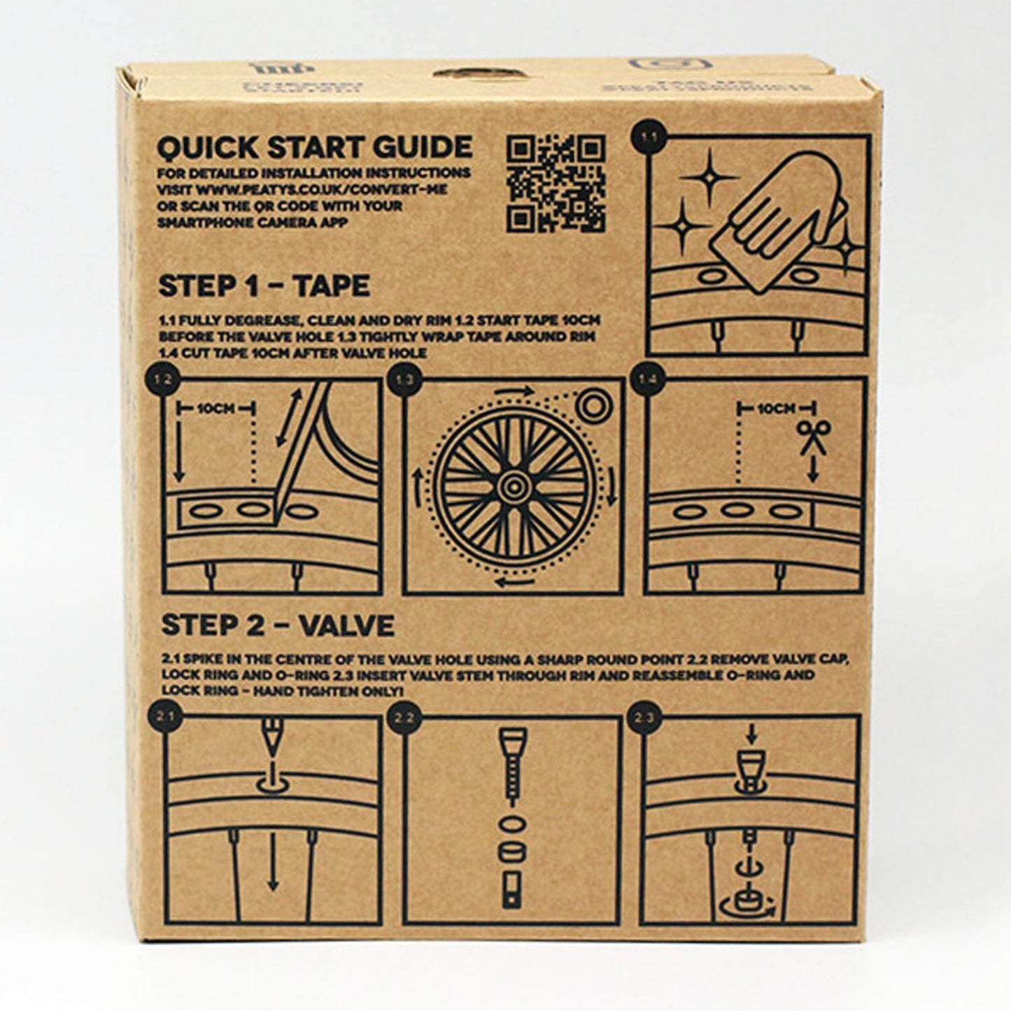 PEATY'S Tubeless Conversion Kit Straße / Cyclocross