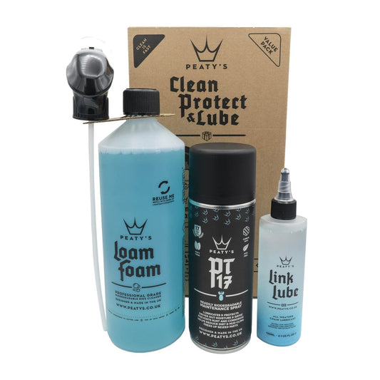 PEATY'S WASH PREVENT LUBRICATE STARTER PACK Pflege-Kit