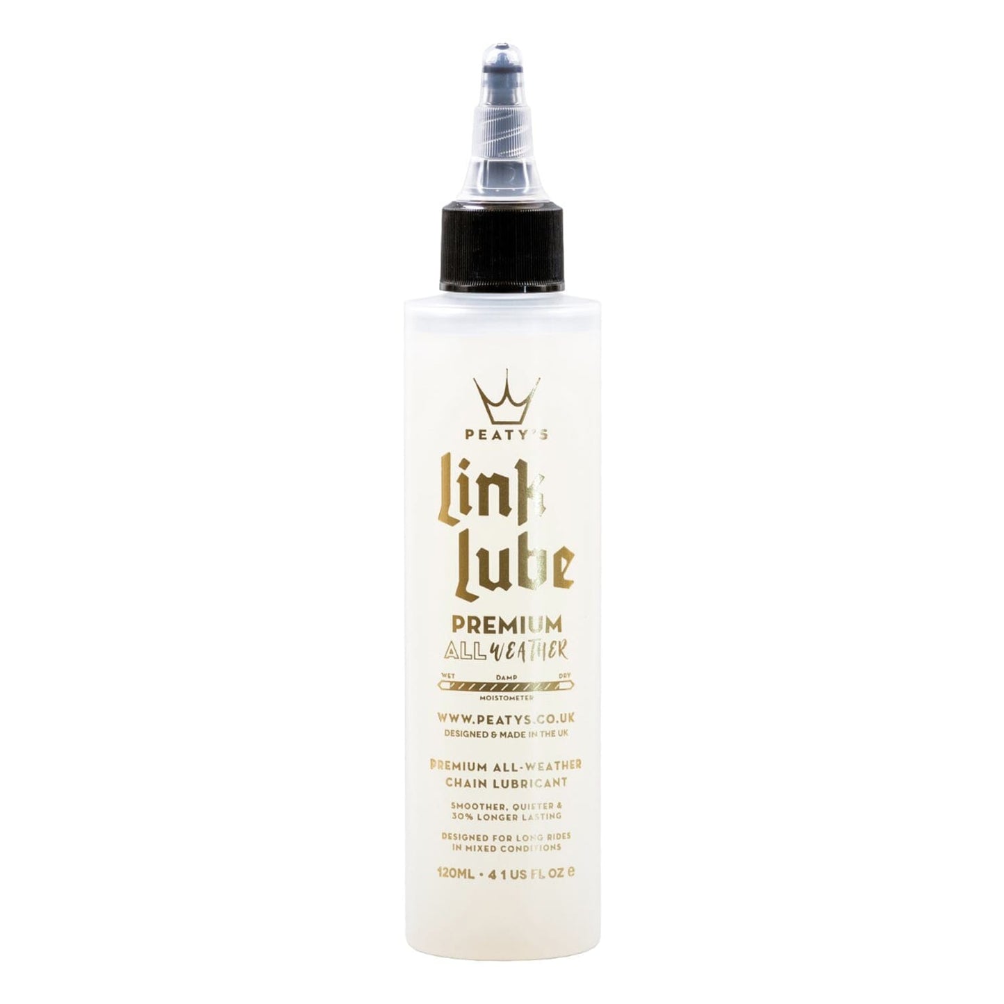 Schmiermittel für alle Bedingungen PEATY'S LINKLUBE PREMIUM ALL WEATHER (120 ml)