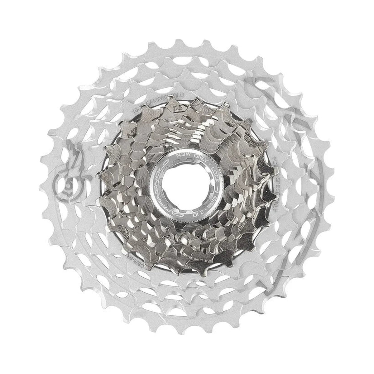 CAMPAGNOLO ULTRA 13-fach-Titankassette – Hauptfoto vor weißem Hintergrund