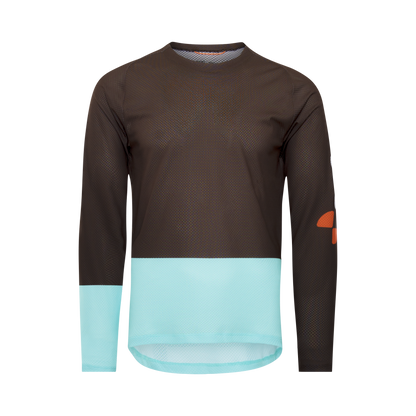 Trikot POC MOTION AIR Lange Ärmel Bronze/Blau