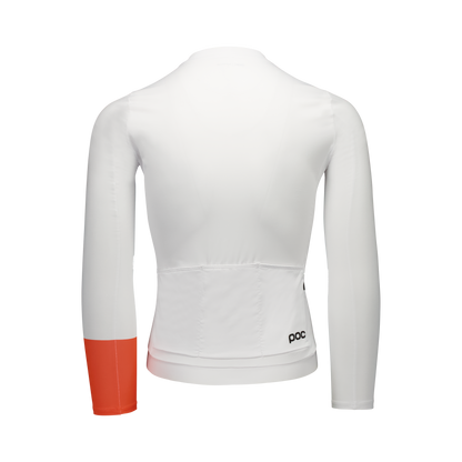 Trikot POC CADENCE Langarm Weiß