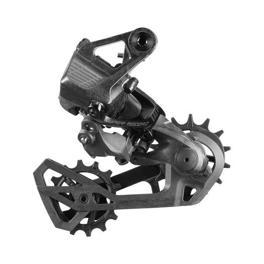 CAMPAGNOLO SUPER RECORD WRL 13-fach-Schaltwerk mit Direktmontage – Produktansicht auf weißem Hintergrund