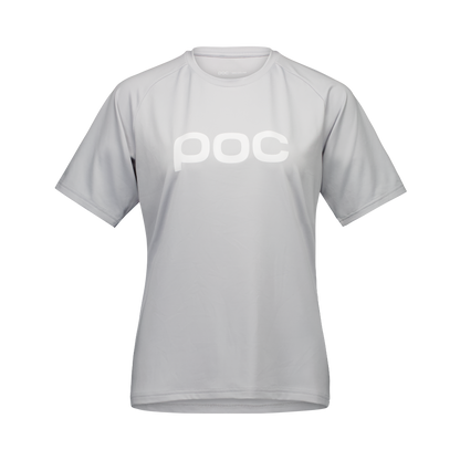 Maillot POC REFORM ENDURO Kurzarm Damen Hellgrau