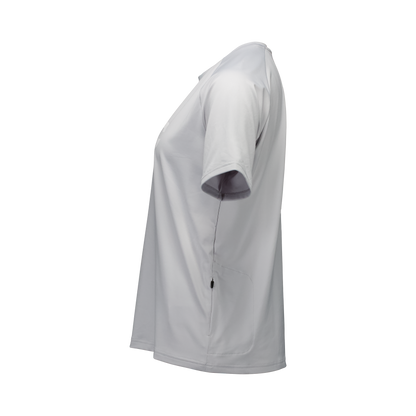 Maillot POC REFORM ENDURO Kurzarm Damen Hellgrau