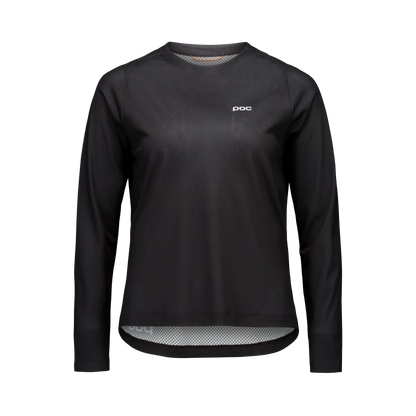 Trikot POC MOTION AIR Langarm Damen Schwarz