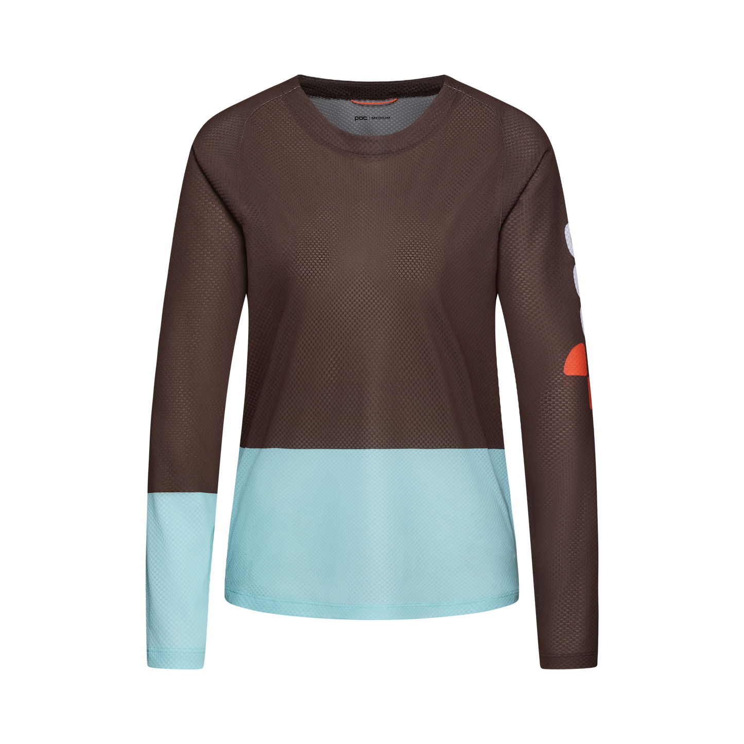 Trikot POC MOTION AIR Langarm Frau Bronze/Blau