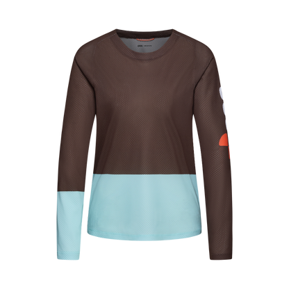 Trikot POC MOTION AIR Langarm Damen Bronze/Blau