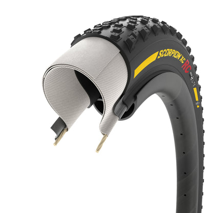Reifen PIRELLI SCORPION RACE XC RC Lite 29x2.40 Tubeless Ready Faltbar Schwarz/Gelb Team Edition