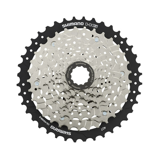 SHIMANO HG400 8-fach-Kassette – Hauptfoto vor weißem Hintergrund