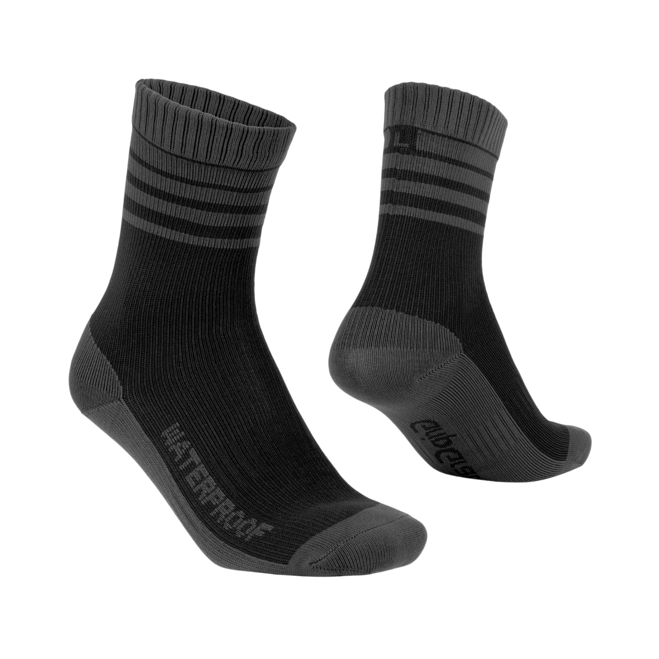 GRIPGRAB Merino Wintersocken Wasserdicht Schwarz