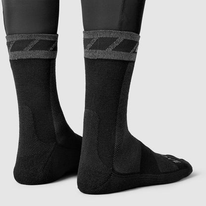 Socken GRIPGRAB Merino Winter Schwarz