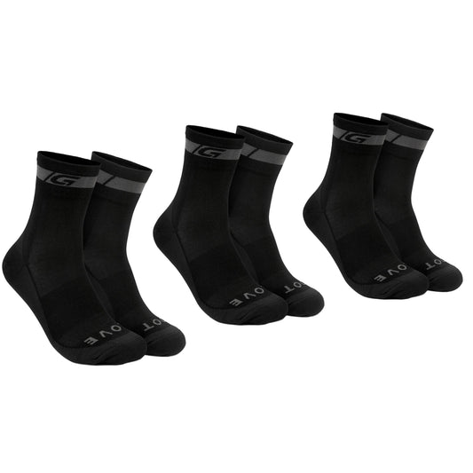 Socken GRIPGRAB MERINO REGALAR Schwarz (x3)