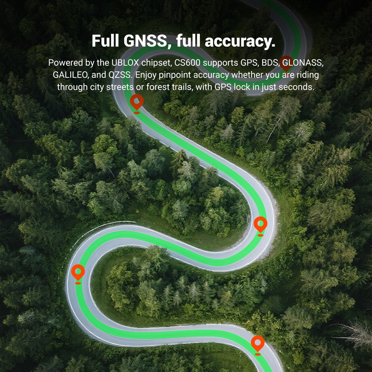 COOSPO CS600 GPS-Fahrradcomputer
