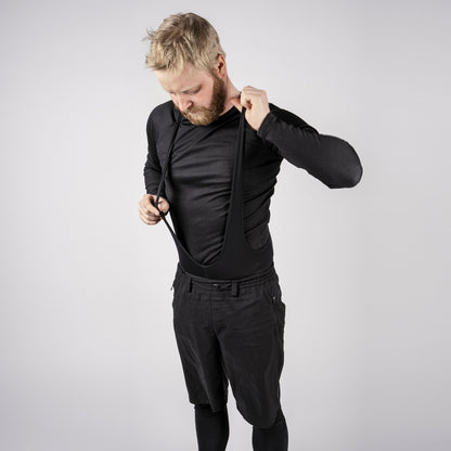 GRIPGRAB RIDE THERMAL Langarm-Unterhemd Schwarz