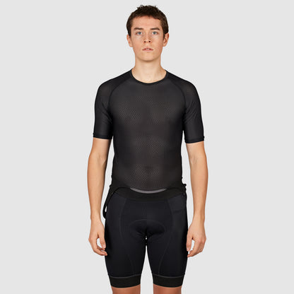 GRIPGRAB ULTRALIGHT MESH Kurzarm-Unterhemd Schwarz