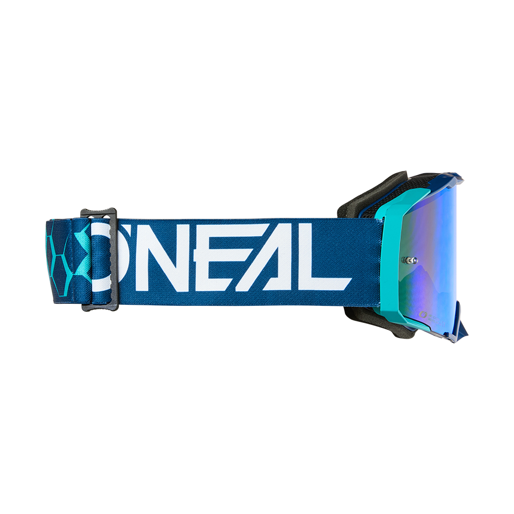 O'NEAL B-33 HEXA Maske Blau Radium Blue Schirm