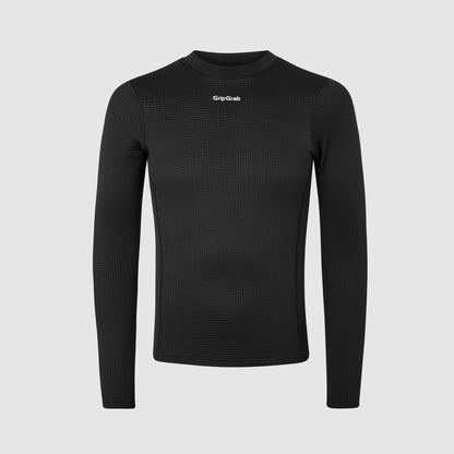 Langarm-Funktionsunterhemd GRIPGRAB RIDE WINTER Schwarz