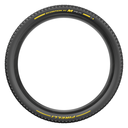 Reifen PIRELLI SCORPION RACE XC M Lite 29x2.40 Tubeless Ready Faltbar Schwarz/Gelb Team Edition