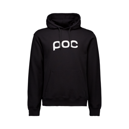 Kapuzensweatshirt POC Schwarz/Weiß