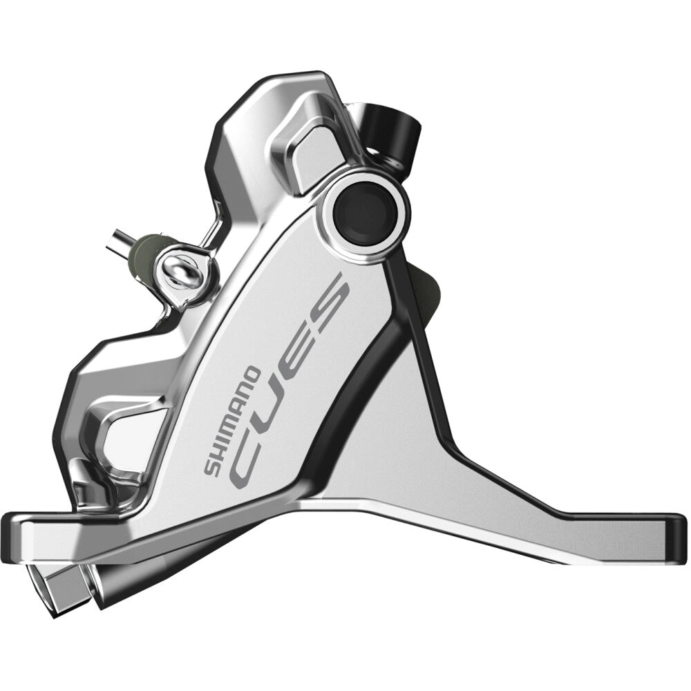 Etrier de Frein Avant Hydraulique SHIMANO CUES BR-U6030 Flat Mount- Édition Polish Silver
