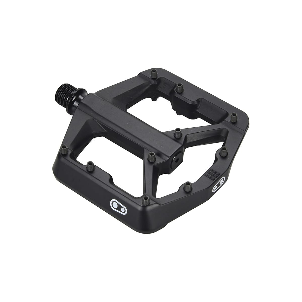 Pedale flach CRANKBROTHERS STAMP 2 Small Schwarz