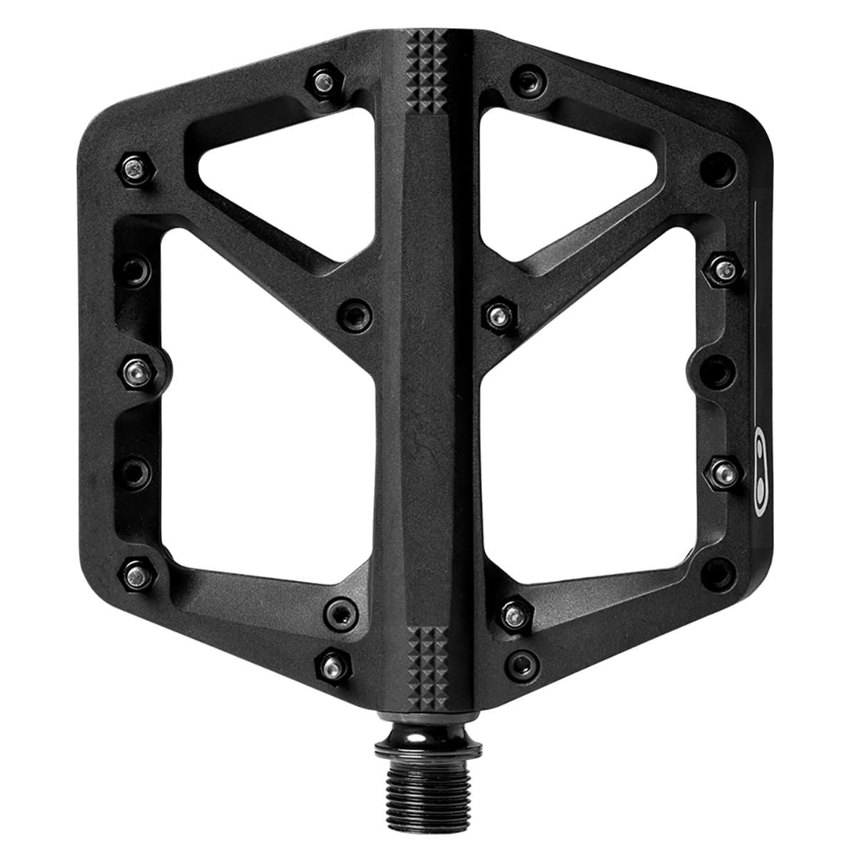 Pedale flach CRANKBROTHERS STAMP 1 Small Schwarz