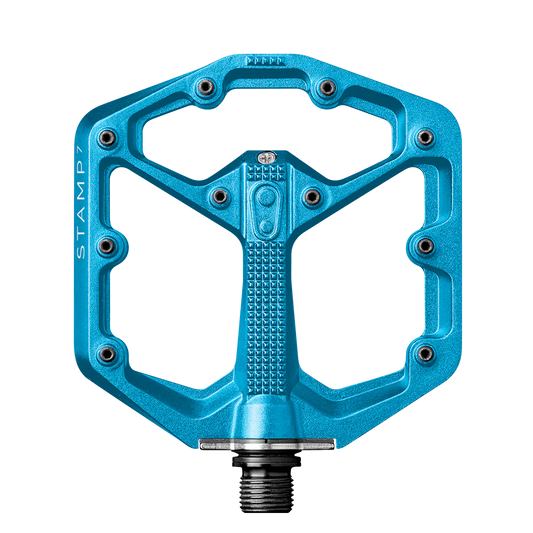 Pedale flach CRANKBROTHERS STAMP 7 Small Blau