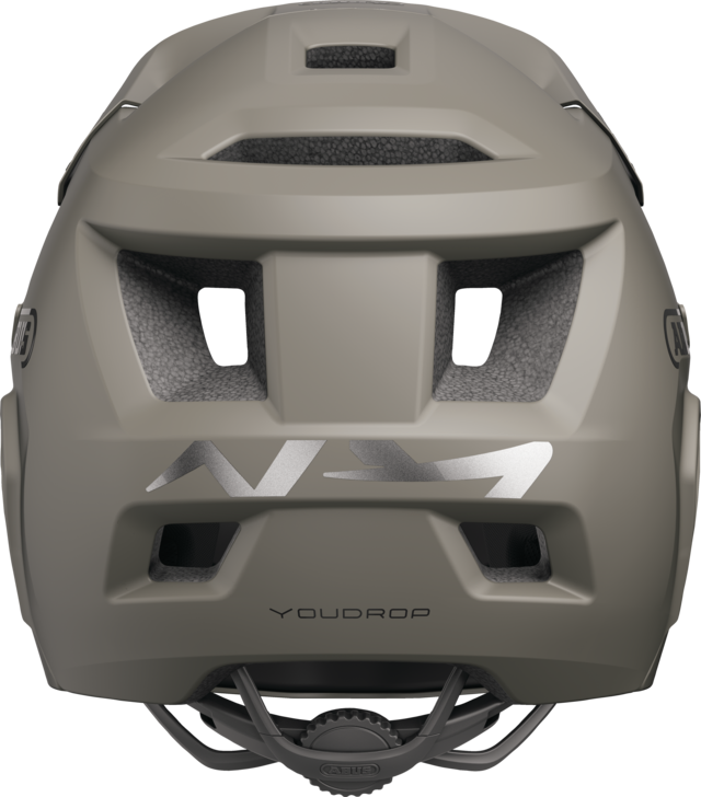 MTB-Helm ABUS YOUDROP FF Junior Dust Grau